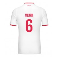 Maglia Calcio AS Monaco Denis Zakaria #6 Prima Divisa 2024-25 Manica Corta